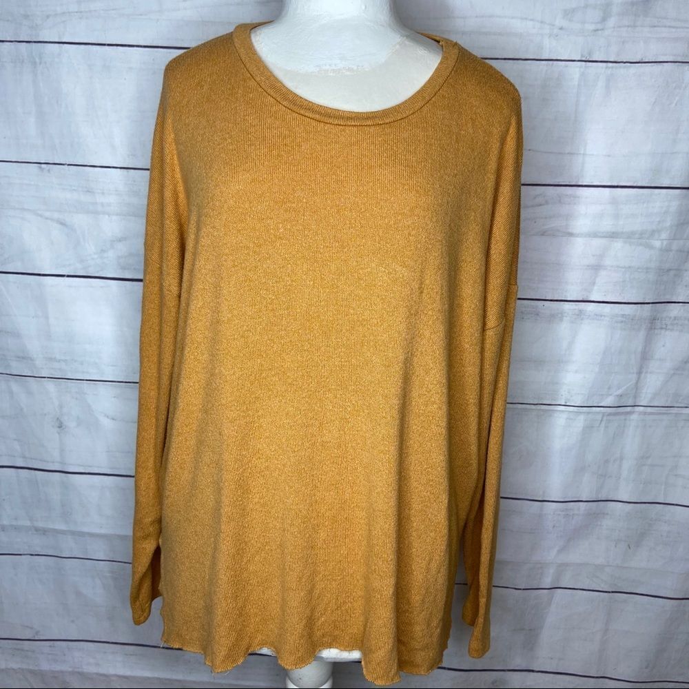 American Eagle soft & sexy plush xl mustard yellow